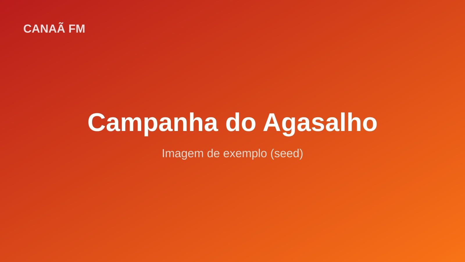 Campanha do Agasalho arrecada doações durante todo o mês